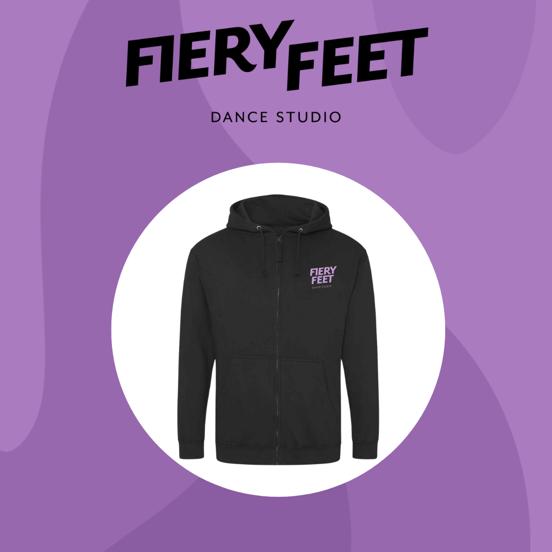 Fiery Feet Zip Up Hoody