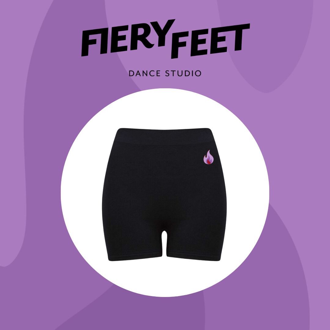 Fiery Feet Booty Shorts