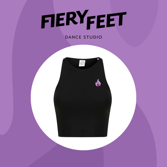 Fiery Feet Cropped Vest