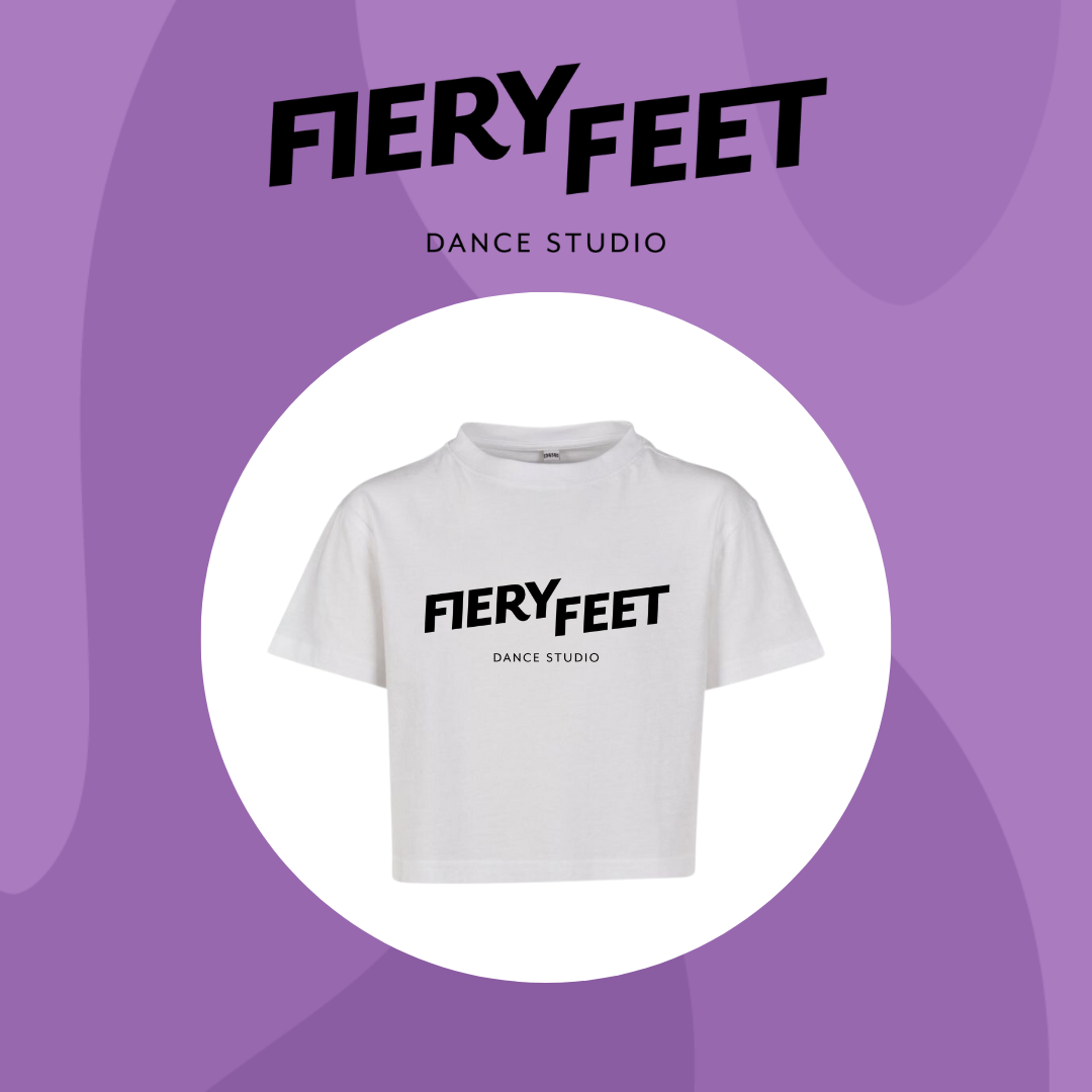 Fiery Feet Boxy T Shirt