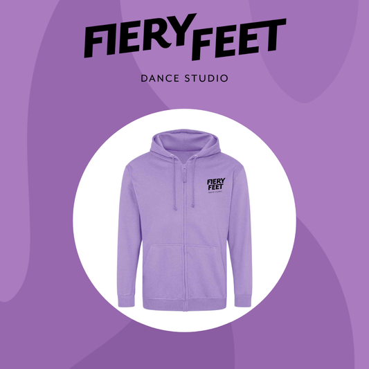 Fiery Feet Zip Up Hoody