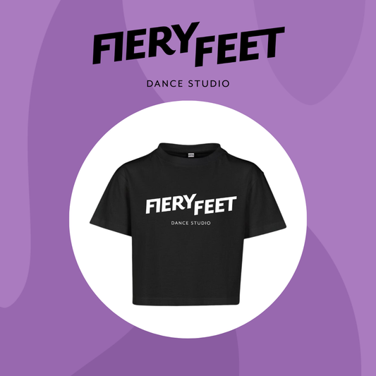 Fiery Feet Boxy T Shirt