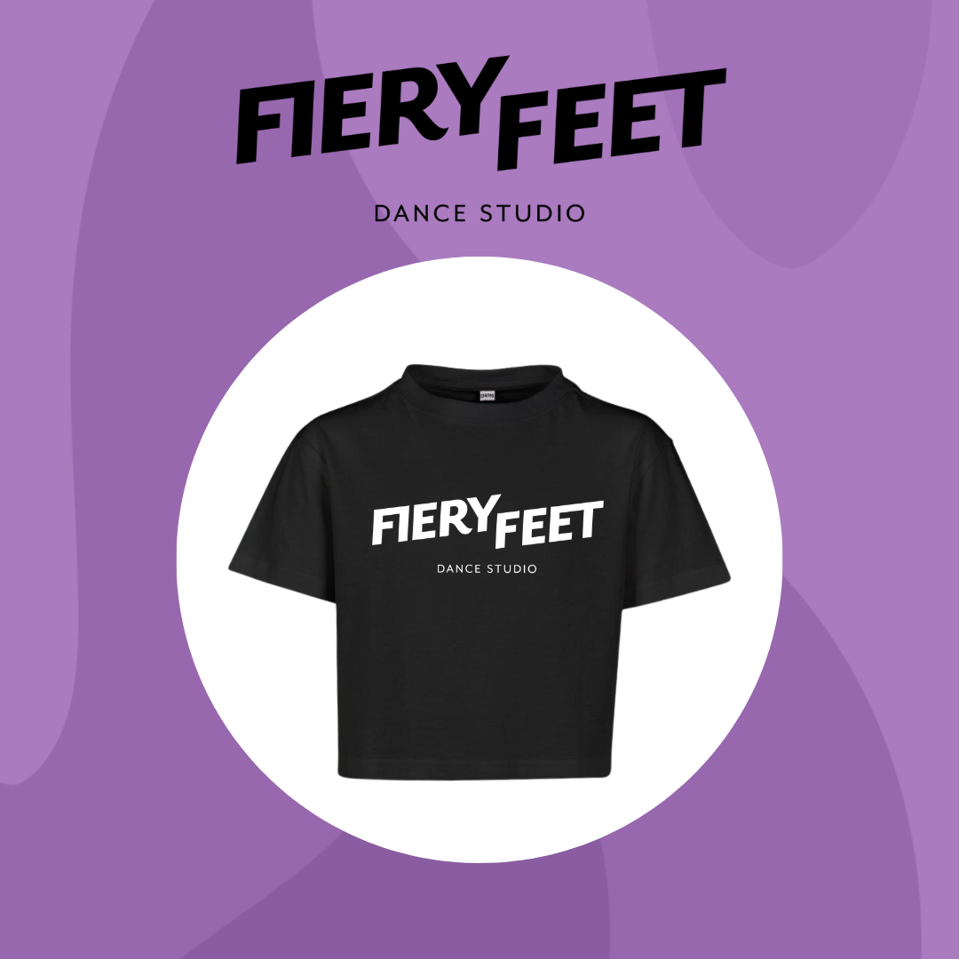 Fiery Feet Boxy T Shirt