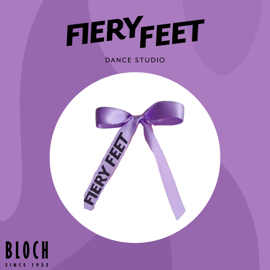 Fiery Feet Hair Bow