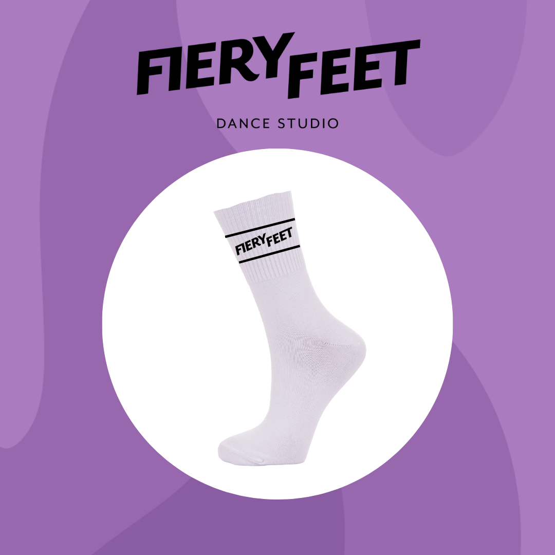 Fiery Feet Crew Socks