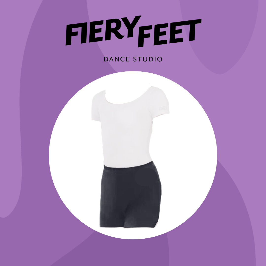 Warwick Prep White Capped Sleeved Leotard